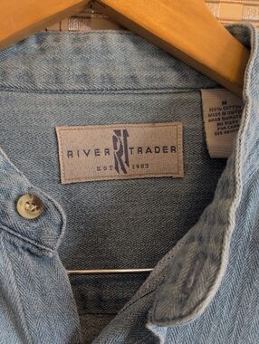River Trader Light Blue Denim Shirt